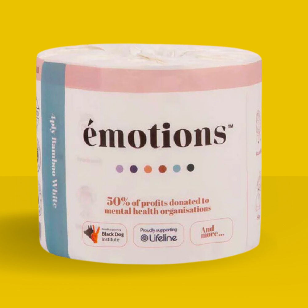 100% Recycled Toilet Paper Supporting Mental Health